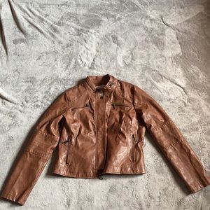 Vegan leather jacket